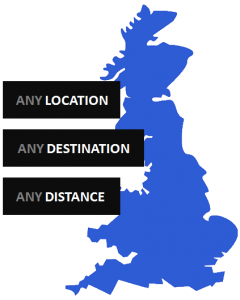 Any UK location and distance