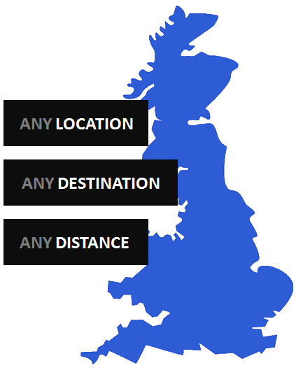Any UK location and distance